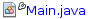 Blue text